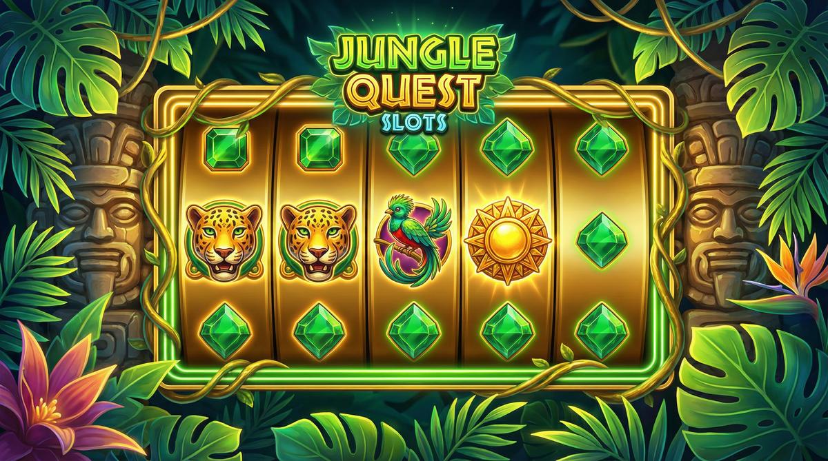 Tragamonedas con temática de selva mexicana y símbolos aztecas